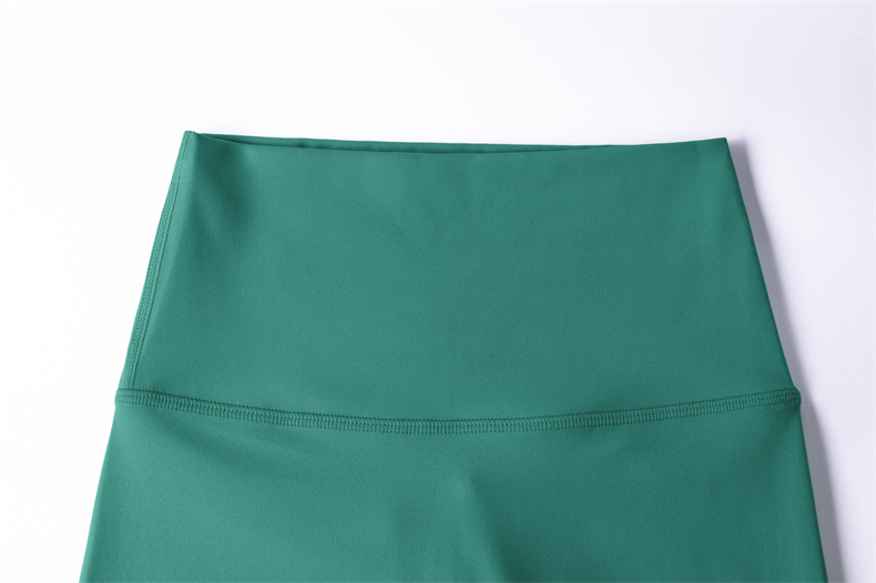 Women's High Waisted Yoga Leggings – Seamless Front Design, No Visible Panty Lines – 80% Nylon 20% Lycra, 220g/m² Sweat-Wicking Fabric – Perfect for Gym, Yoga, Running – SKU: CK1237 - Image 3