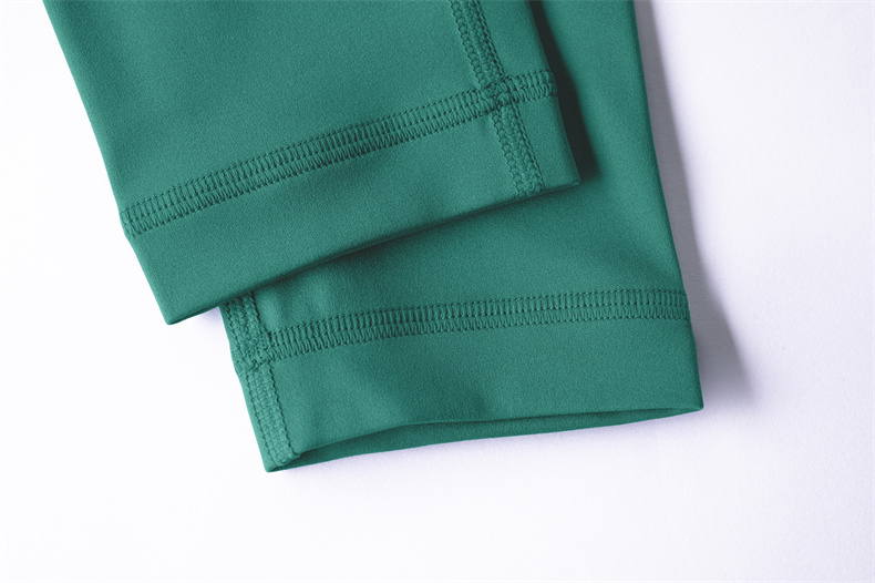 Women's High Waisted Yoga Leggings – Seamless Front Design, No Visible Panty Lines – 80% Nylon 20% Lycra, 220g/m² Sweat-Wicking Fabric – Perfect for Gym, Yoga, Running – SKU: CK1237 - Image 6