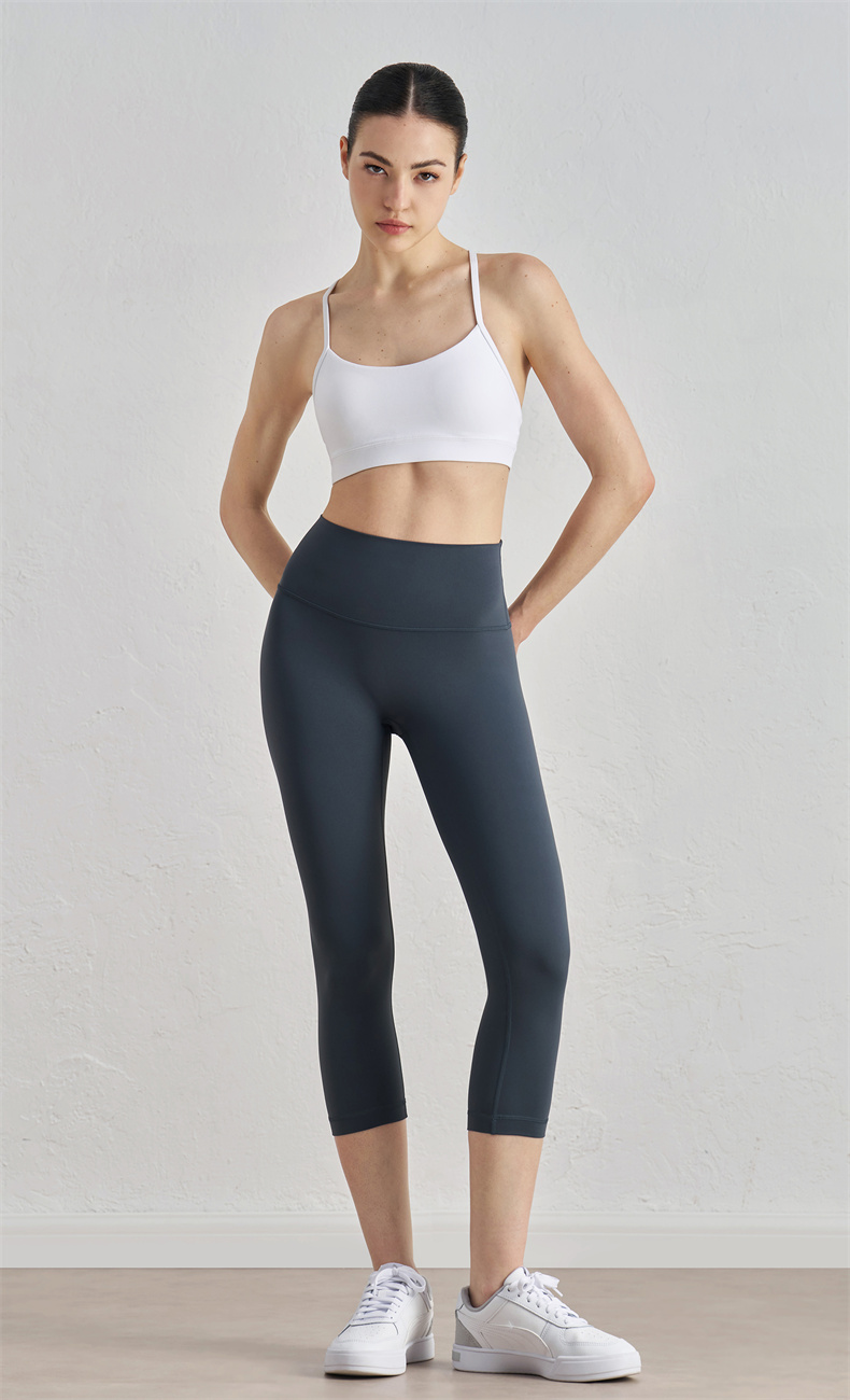 WX52001 Women's Yoga Sports Bra - 82% Nylon + 18% Spandex, 220gsm, Y-Back Design, Thin Adjustable Straps, Perfect for Workout, Gym, Yoga & Daily Wear - Image 6