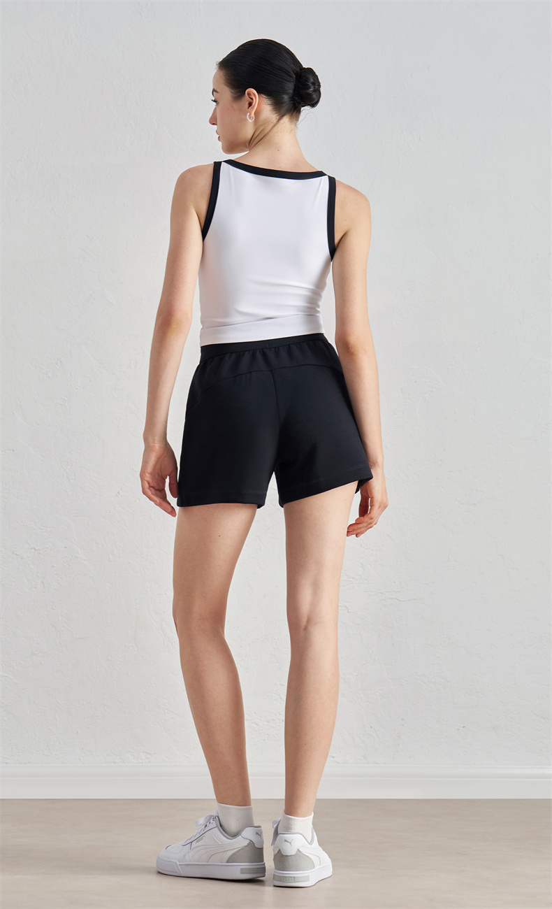 WX52008 Women's Yoga Sports Bra - 82% Nylon + 18% Spandex, 220gsm, U-Neck Design, Contrast Shoulder Straps, Perfect for Workout, Gym, Yoga & Daily Wear - Image 5