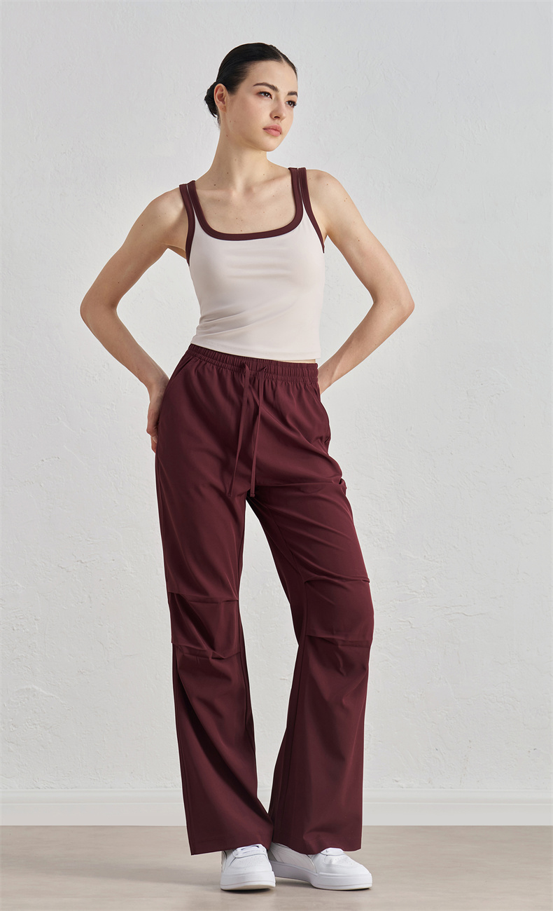 WX52008 Women's Yoga Sports Bra - 82% Nylon + 18% Spandex, 220gsm, U-Neck Design, Contrast Shoulder Straps, Perfect for Workout, Gym, Yoga & Daily Wear - Image 7