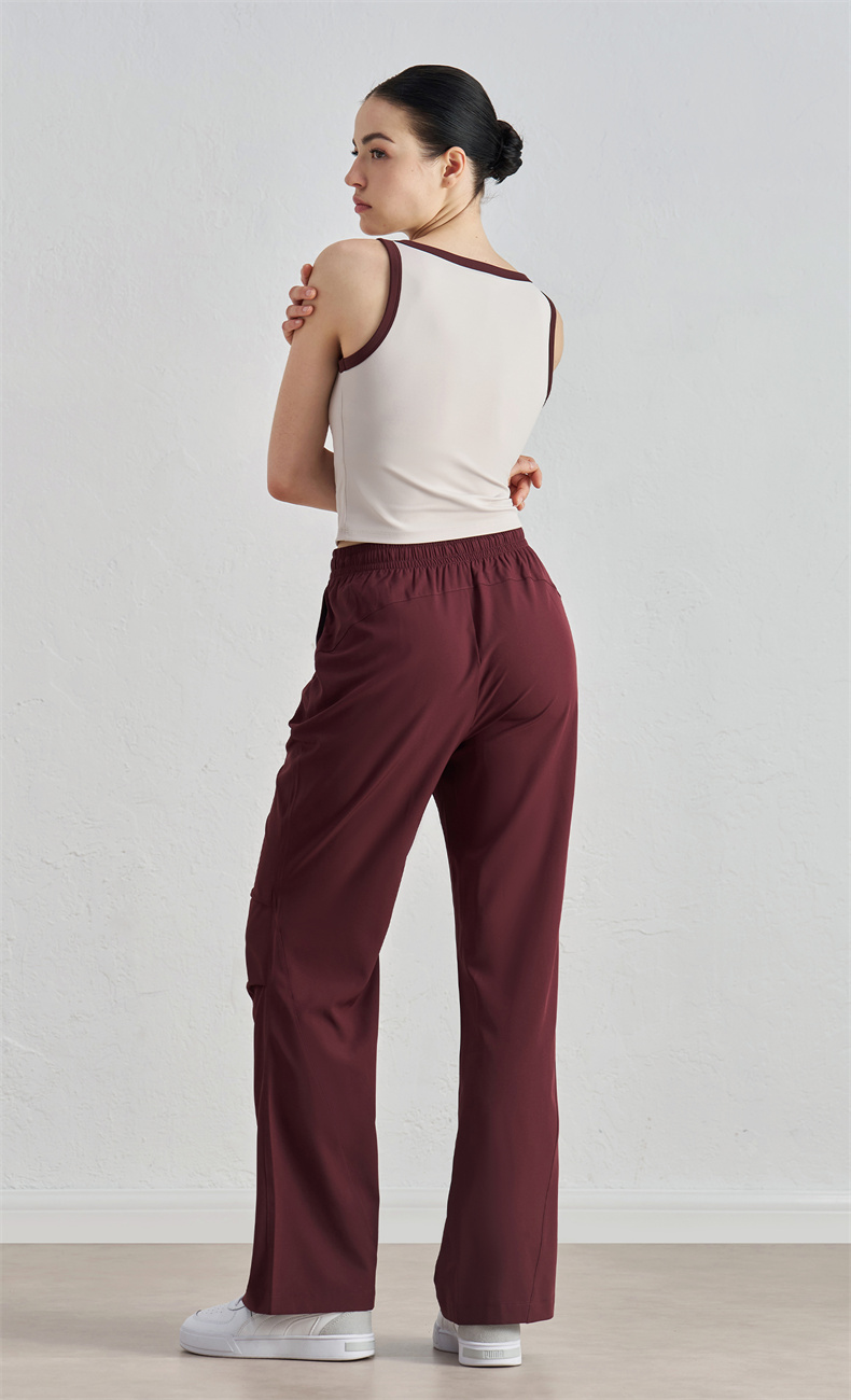 WX52008 Women's Yoga Sports Bra - 82% Nylon + 18% Spandex, 220gsm, U-Neck Design, Contrast Shoulder Straps, Perfect for Workout, Gym, Yoga & Daily Wear - Image 8