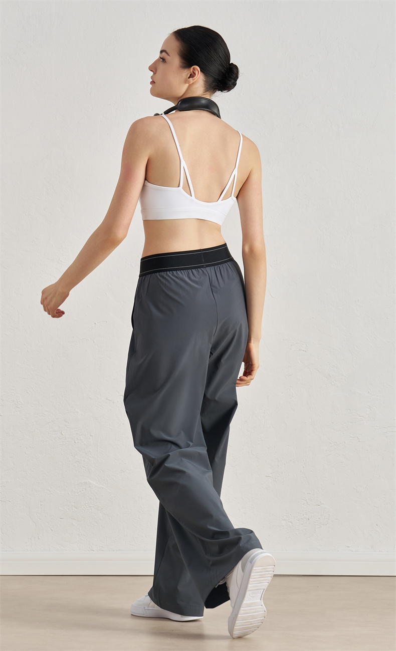 WX52011 Women's Yoga Sports Bra - 82% Nylon + 18% Spandex, 220gsm, Minimalist Design, Soft Elastic Back Straps, Perfect for Workout, Gym, Yoga & Daily Wear - Image 4