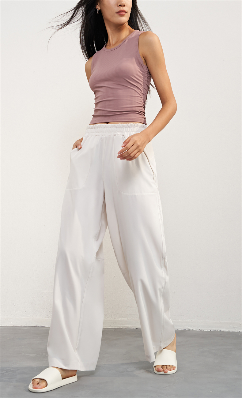 BX1584 Women's Yoga Sports Bra - 78% Nylon + 22% Spandex, 220gsm, Side Pleats for Slimming Fit, Waist Cinching Design, Perfect for Workout, Gym, Yoga & Daily Wear - Image 9