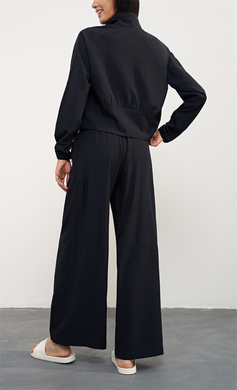 WT1600 Women's Lightweight Sun Protection Jacket - 91% Polyester + 9% Spandex, 110gsm, Stand Collar Design, Anti-Slip Zipper, Perfect for Outdoor Activities & Daily Wear - Image 3