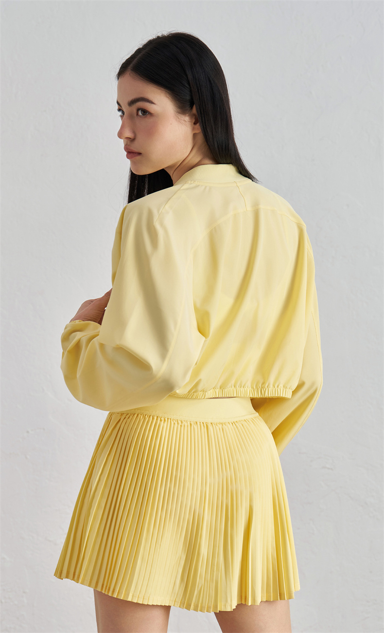 WT52017 Women's Lightweight Sun Protection Jacket - 91% Polyester + 9% Spandex (Body), 80% Nylon + 20% Spandex (Collar), 110gsm, Adjustable Neckline, Perfect for Outdoor Activities & Daily Wear - Image 4