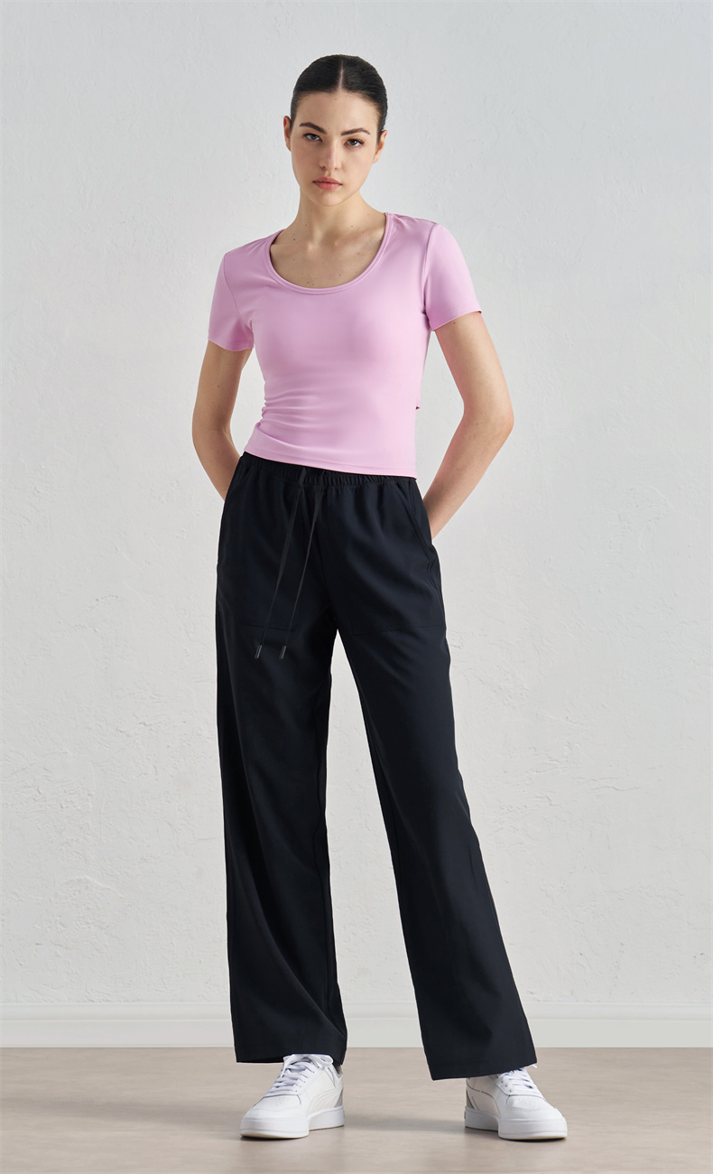 Soft Nuls Yoga Top for Women – 91% Nylon 9% Spandex, 150g/m² Lightweight Stretchy Fitness Tank, SKU: TX52016 - Image 4