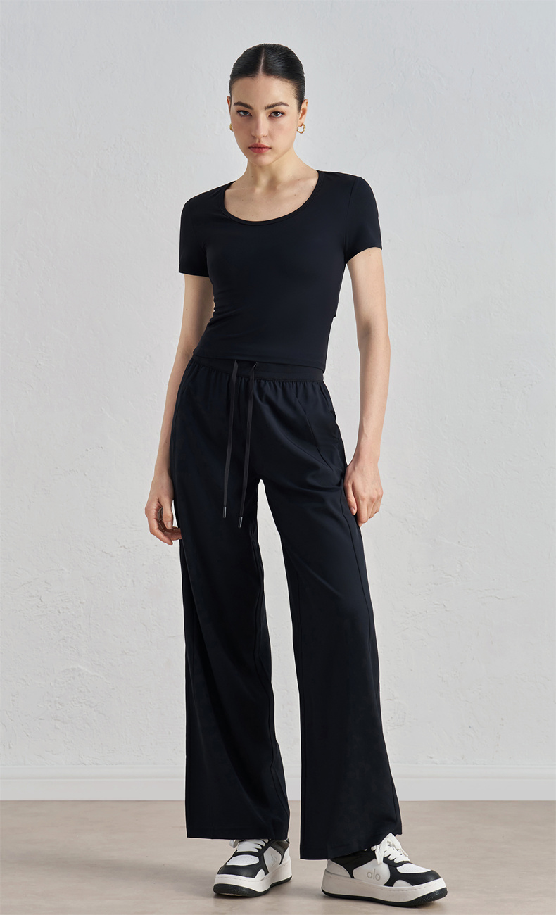 Soft Nuls Yoga Top for Women – 91% Nylon 9% Spandex, 150g/m² Lightweight Stretchy Fitness Tank, SKU: TX52016 - Image 6