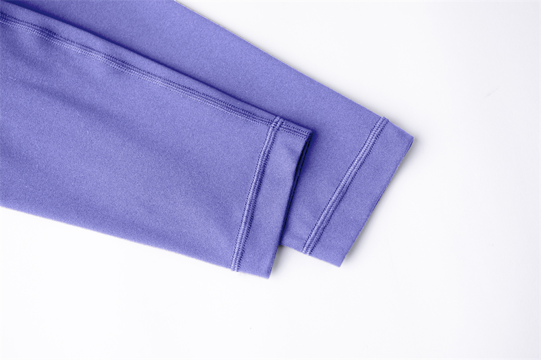 Women's High-Waist Yoga Leggings – 80% Nylon 20% Lycra, Barely There Comfortable Fabric – Perfect for Yoga, Gym, Running – Dark Blue (SKU: CK1595) - Image 8