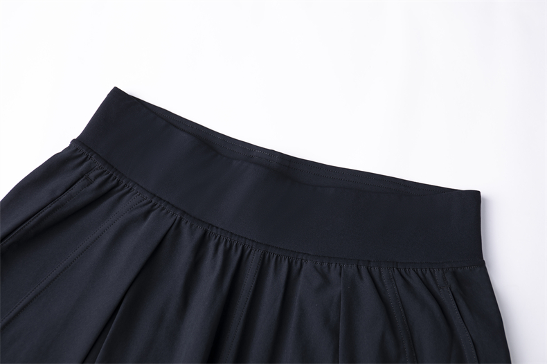 CK1601 Women's Wide-Leg Yoga Pants - UPF 50+ Sun Protection, Quick-Drying, Breathable Fabric, Double Side Pockets, Modern Straight Cut - Image 8