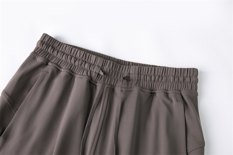 CK1609 Women's Antibacterial Yoga Pants - 82% Nylon + 18% Hyosung Spandex (220gsm), Drawstring Waistband, Split Ankle Design, Odor-Resistant & Stretchy for Workout, Gym, Yoga & Daily Wear - Image 6