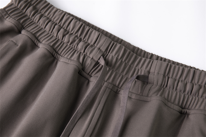 CK1609 Women's Antibacterial Yoga Pants - 82% Nylon + 18% Hyosung Spandex (220gsm), Drawstring Waistband, Split Ankle Design, Odor-Resistant & Stretchy for Workout, Gym, Yoga & Daily Wear - Image 7