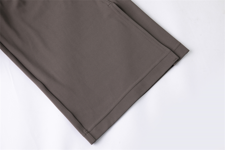 CK1609 Women's Antibacterial Yoga Pants - 82% Nylon + 18% Hyosung Spandex (220gsm), Drawstring Waistband, Split Ankle Design, Odor-Resistant & Stretchy for Workout, Gym, Yoga & Daily Wear - Image 9