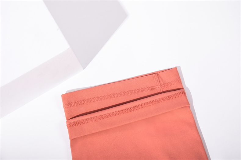 CK41038 Women's High-Waisted Antibacterial Yoga Leggings - 82% Nylon + 18% Spandex, 220gsm, Seamless Design, Pockets for Phone & Essentials, Perfect for Workout, Gym, Yoga & Daily Wear - Image 6