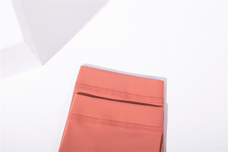 CK41038 Women's High-Waisted Antibacterial Yoga Leggings - 82% Nylon + 18% Spandex, 220gsm, Seamless Design, Pockets for Phone & Essentials, Perfect for Workout, Gym, Yoga & Daily Wear - Image 11