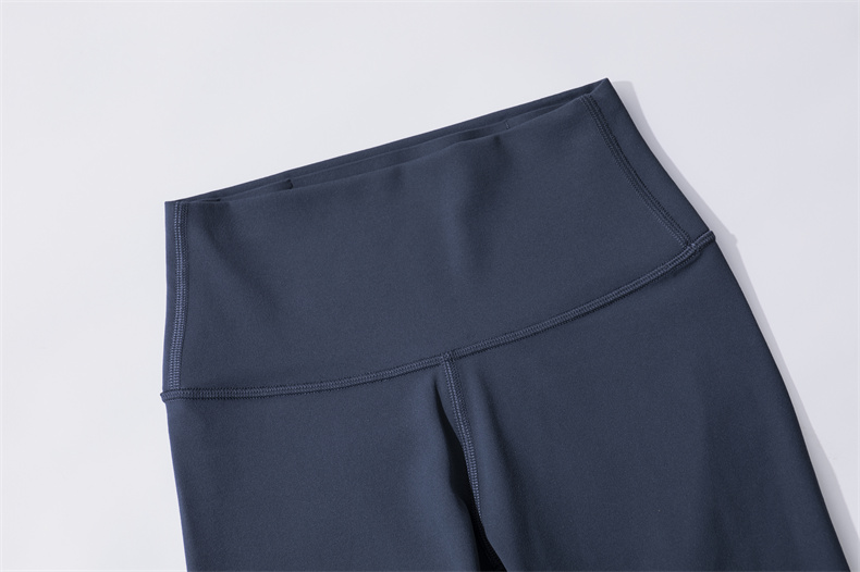 CK52035 Women's High-Waisted Yoga Leggings - 65% Nylon + 35% Spandex, 225gsm, Wide High-Waist Design, Peach Butt Shaping, Perfect for Workout, Gym, Yoga & Daily Wear - Image 7