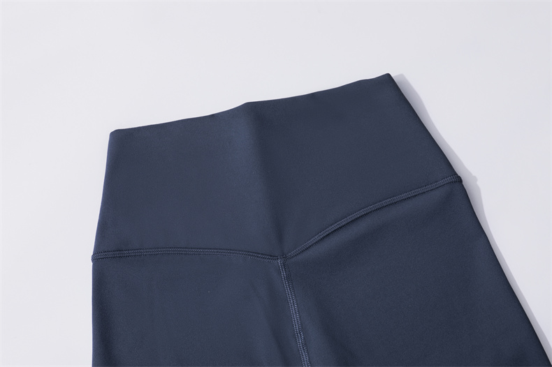 CK52035 Women's High-Waisted Yoga Leggings - 65% Nylon + 35% Spandex, 225gsm, Wide High-Waist Design, Peach Butt Shaping, Perfect for Workout, Gym, Yoga & Daily Wear - Image 8