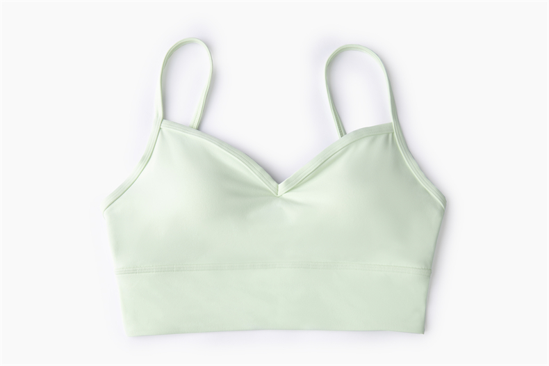 WX1594 Women's Yoga Sports Bra - 80% Nylon + 20% Spandex, 190gsm, Deep V-Neck Design, Deep U-Back for Support, Perfect for Workout, Gym, Yoga & Daily Wear - Image 8