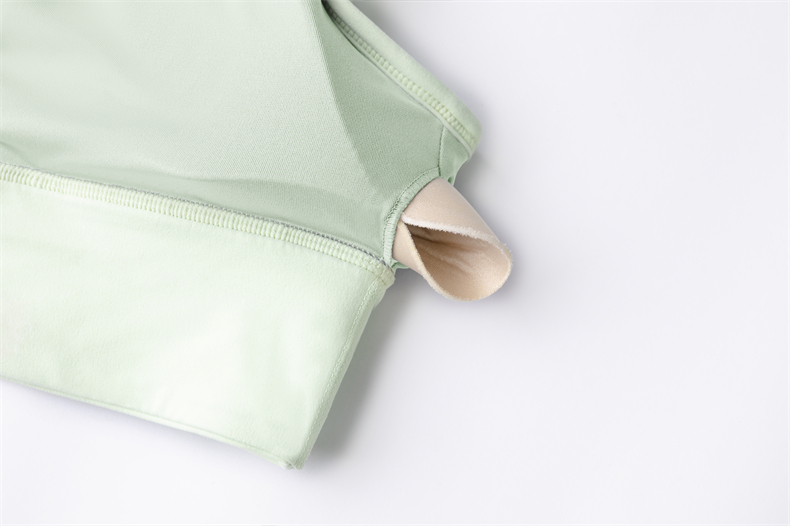 WX1594 Women's Yoga Sports Bra - 80% Nylon + 20% Spandex, 190gsm, Deep V-Neck Design, Deep U-Back for Support, Perfect for Workout, Gym, Yoga & Daily Wear - Image 11