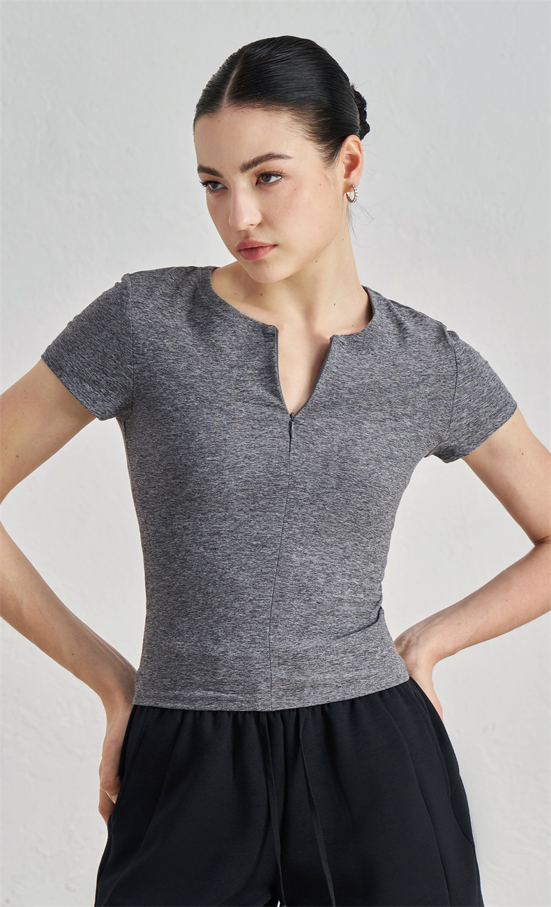 Nuls Youth Series Yoga Top for Women – 82% Nylon 18% Spandex, 220g/m² Lightweight Stretchy Fitness Tank, SKU: TX52015 - Image 5