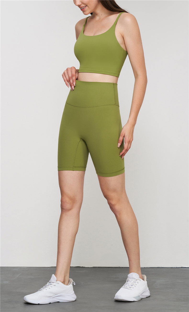 ONE Energy Shorts for Women - Seamless T-Line Free Yoga Bike Shorts with LYCRA® Fabric, High Waist Compression, 195gsm Thick Material, Perfect for Yoga, Gym & Daily Wear – SKU: SK1560 - Image 4